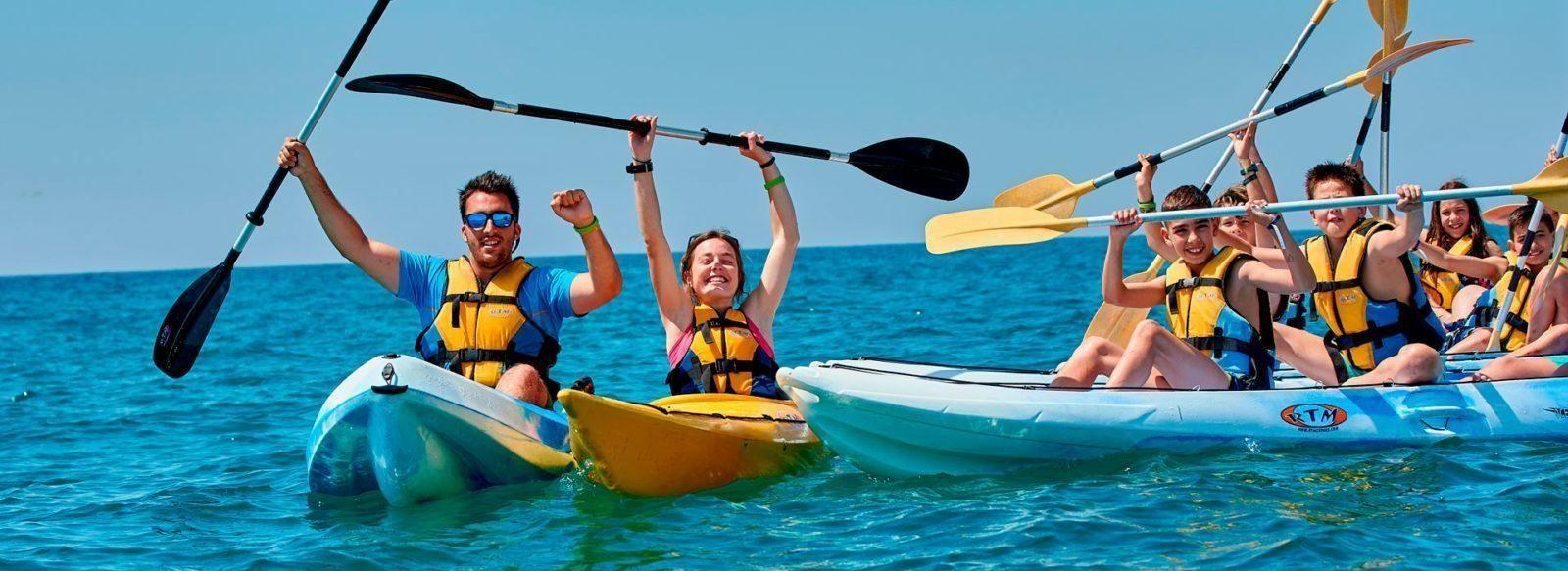 Ruta guiada Open-Kayak Costa Daurada