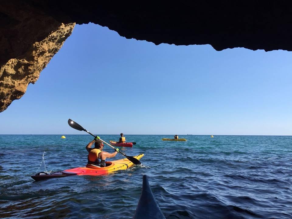 Ruta guiada Open-Kayak Costa Daurada