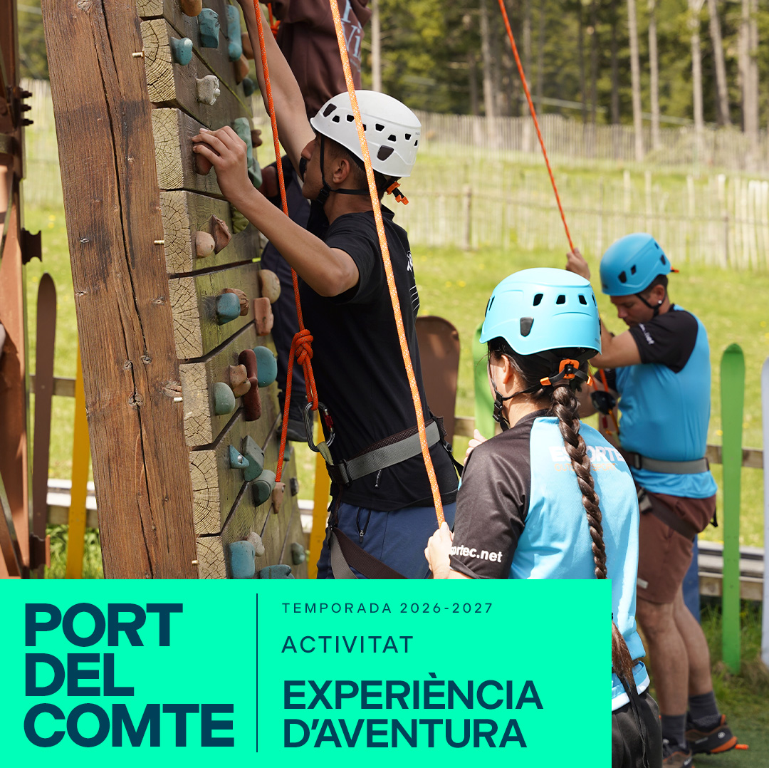 Experiència d’aventura a Port del Comte
