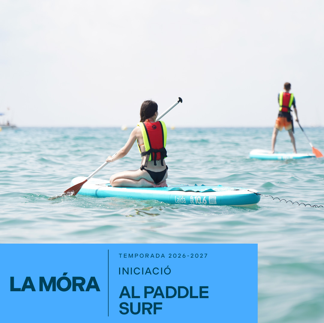 Iniciació al paddle surf a la Mora
