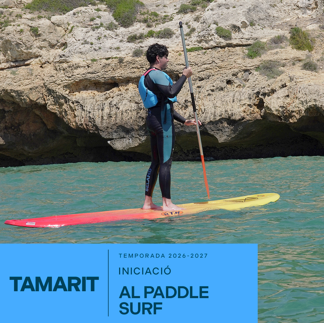 Iniciació al paddle surf a Tamarit