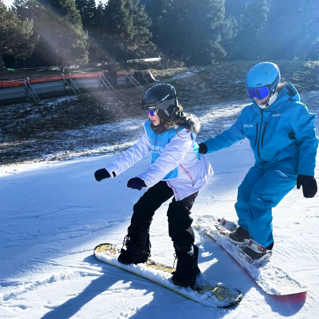 Classe particular de snowboard a Port del Comte
