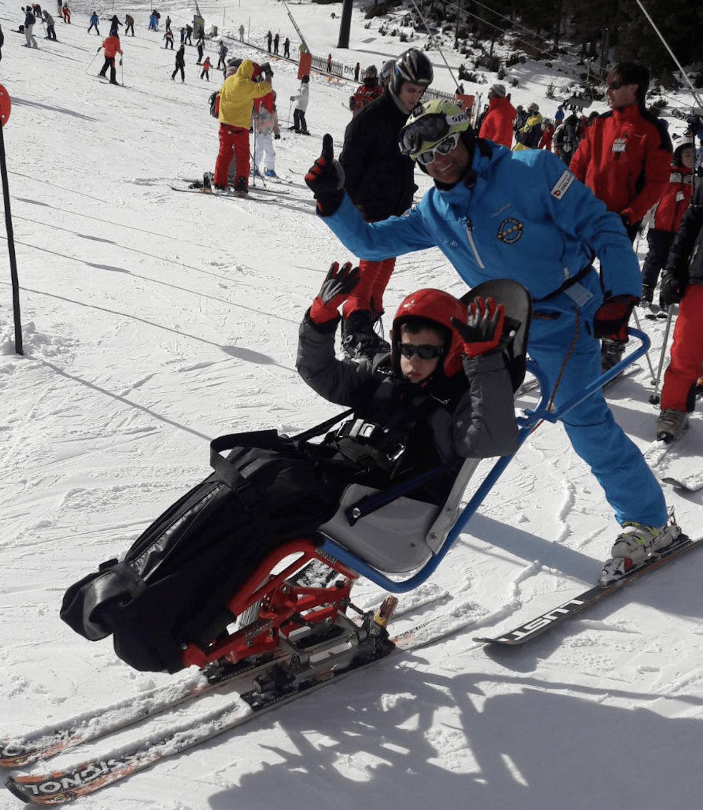 Dualski a Port del Comte