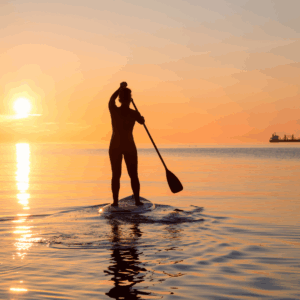 paddle surf sup sunset costa daurada