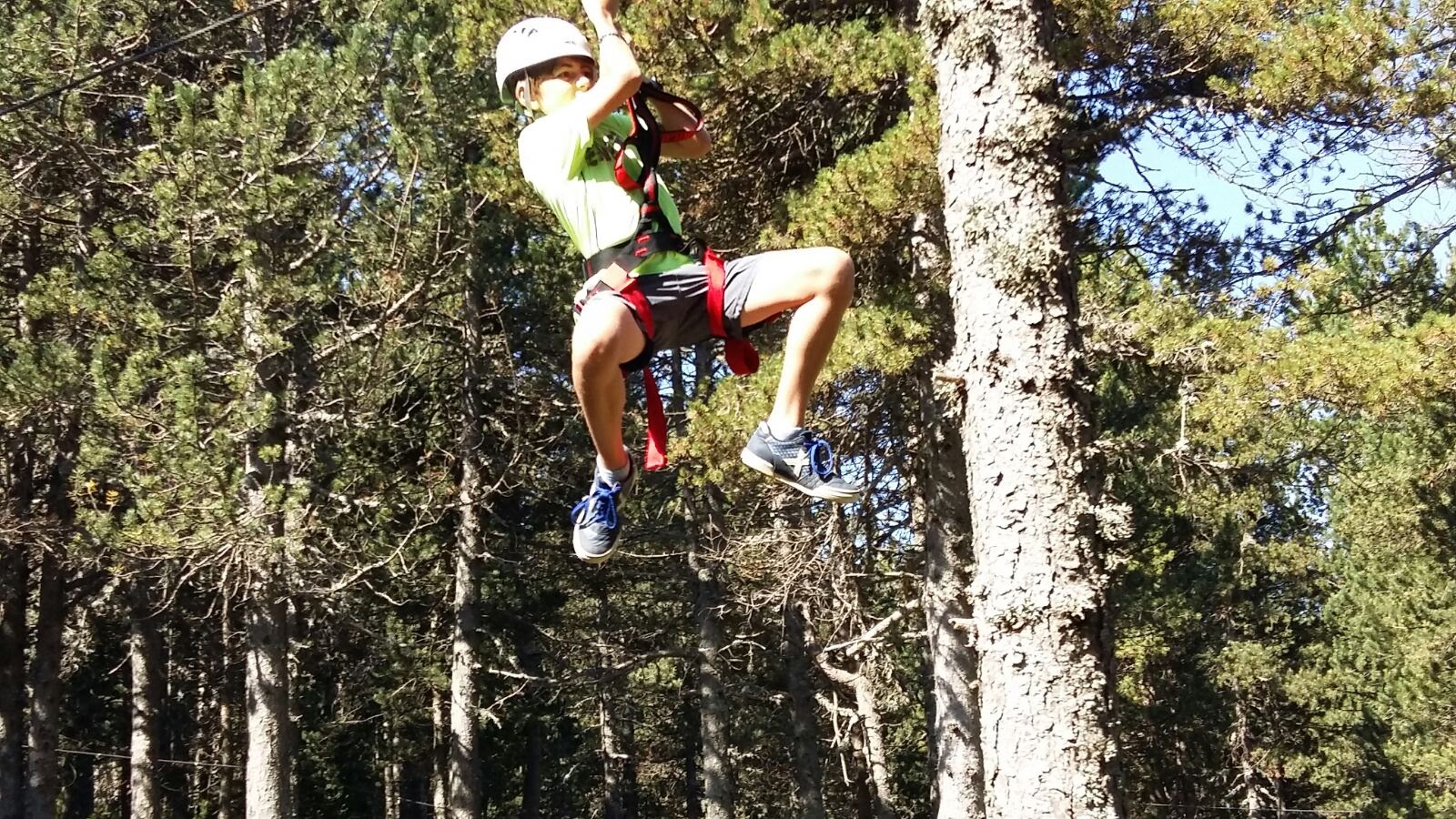 tirolina parc d'aventura