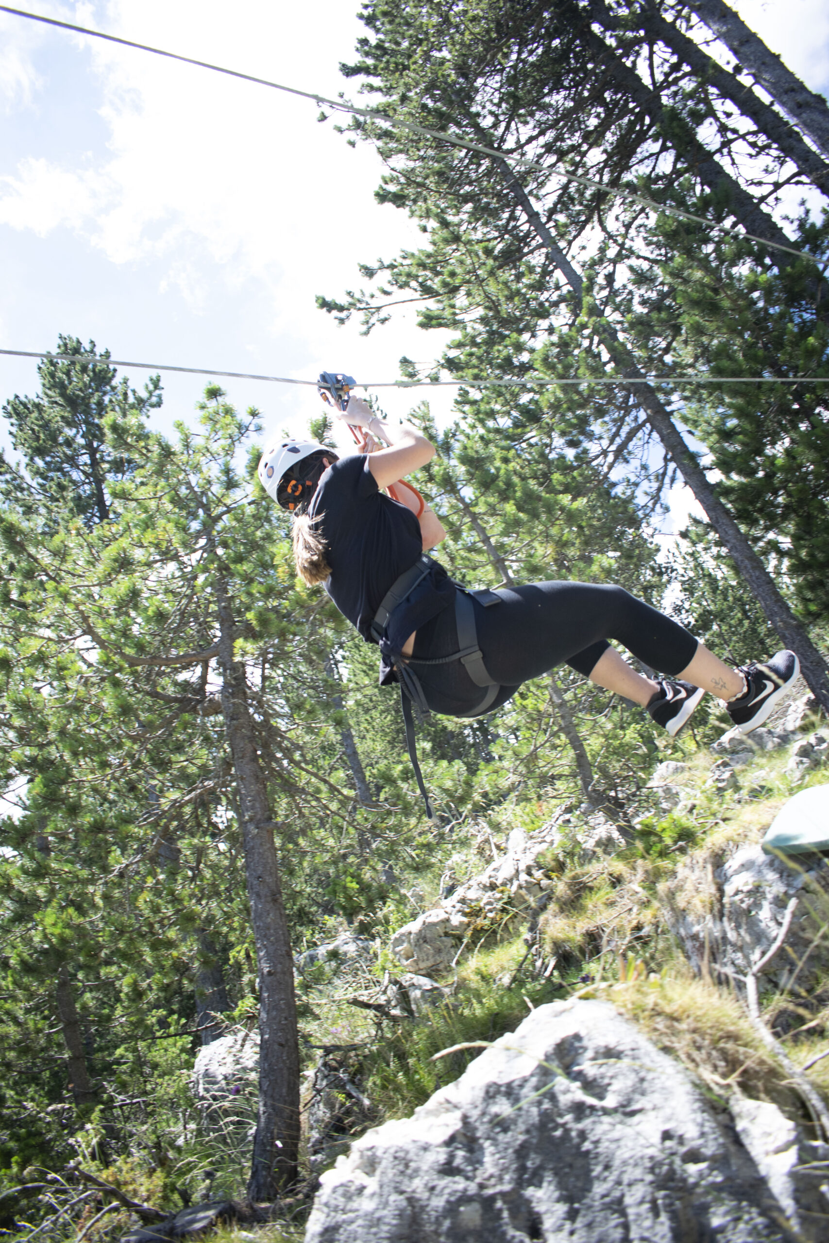 tirolina parc d'aventura