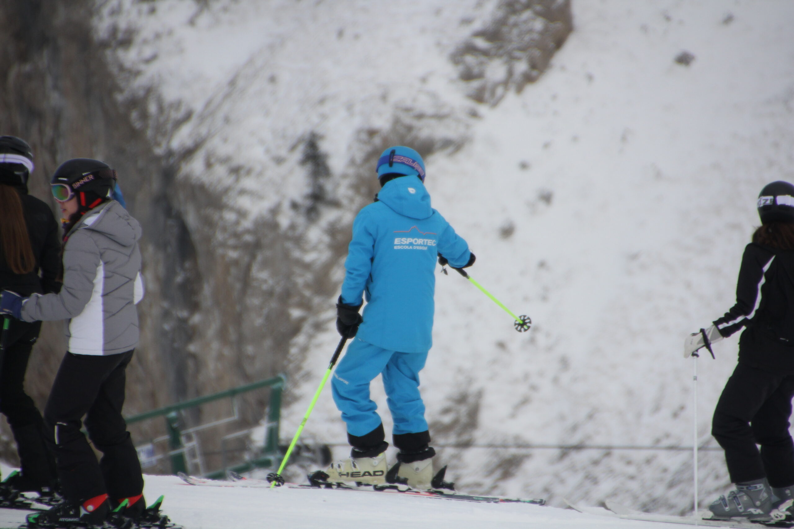 Journée de ski avec moniteur privé