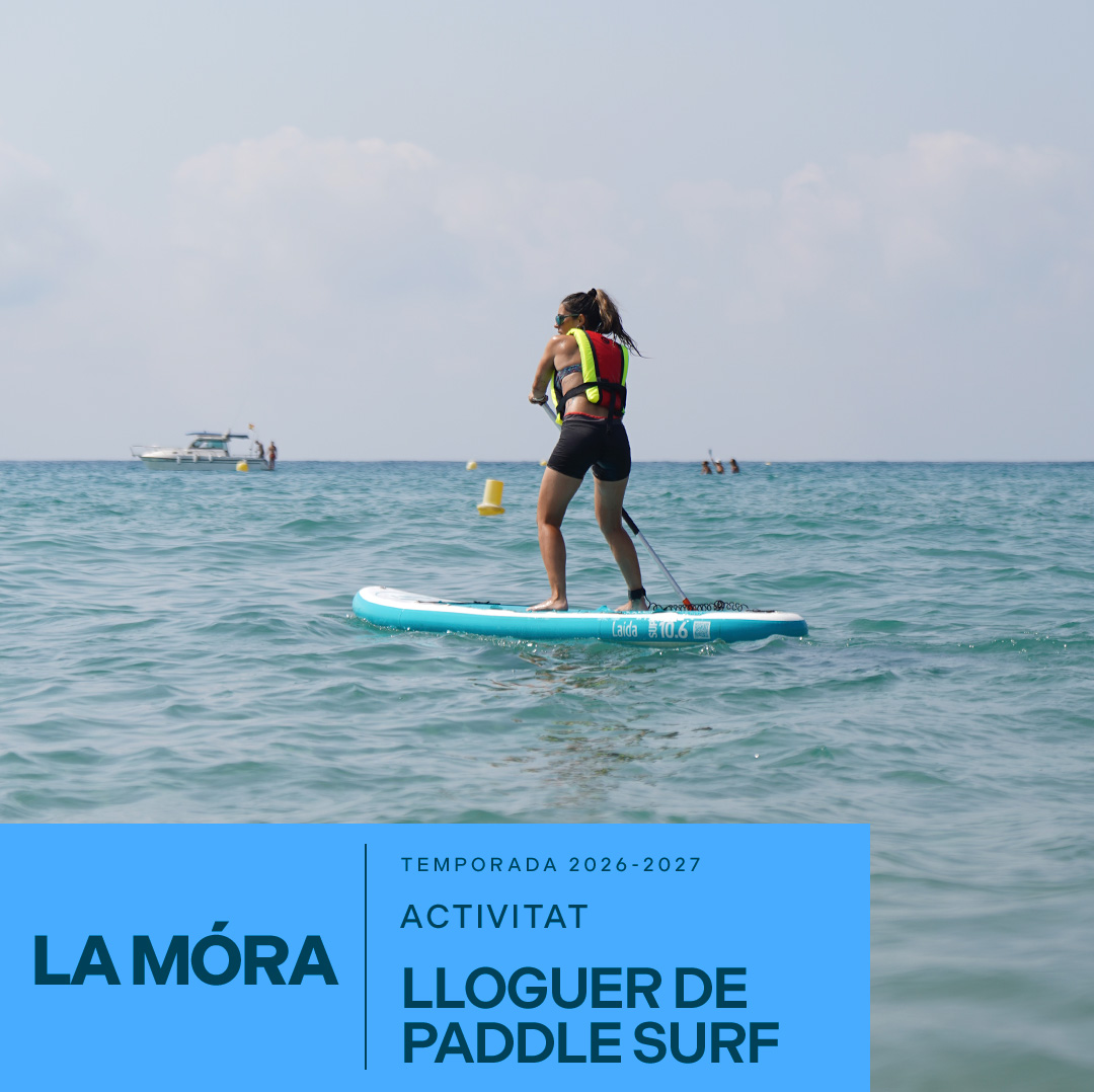Lloguer de paddle surf a la Mora