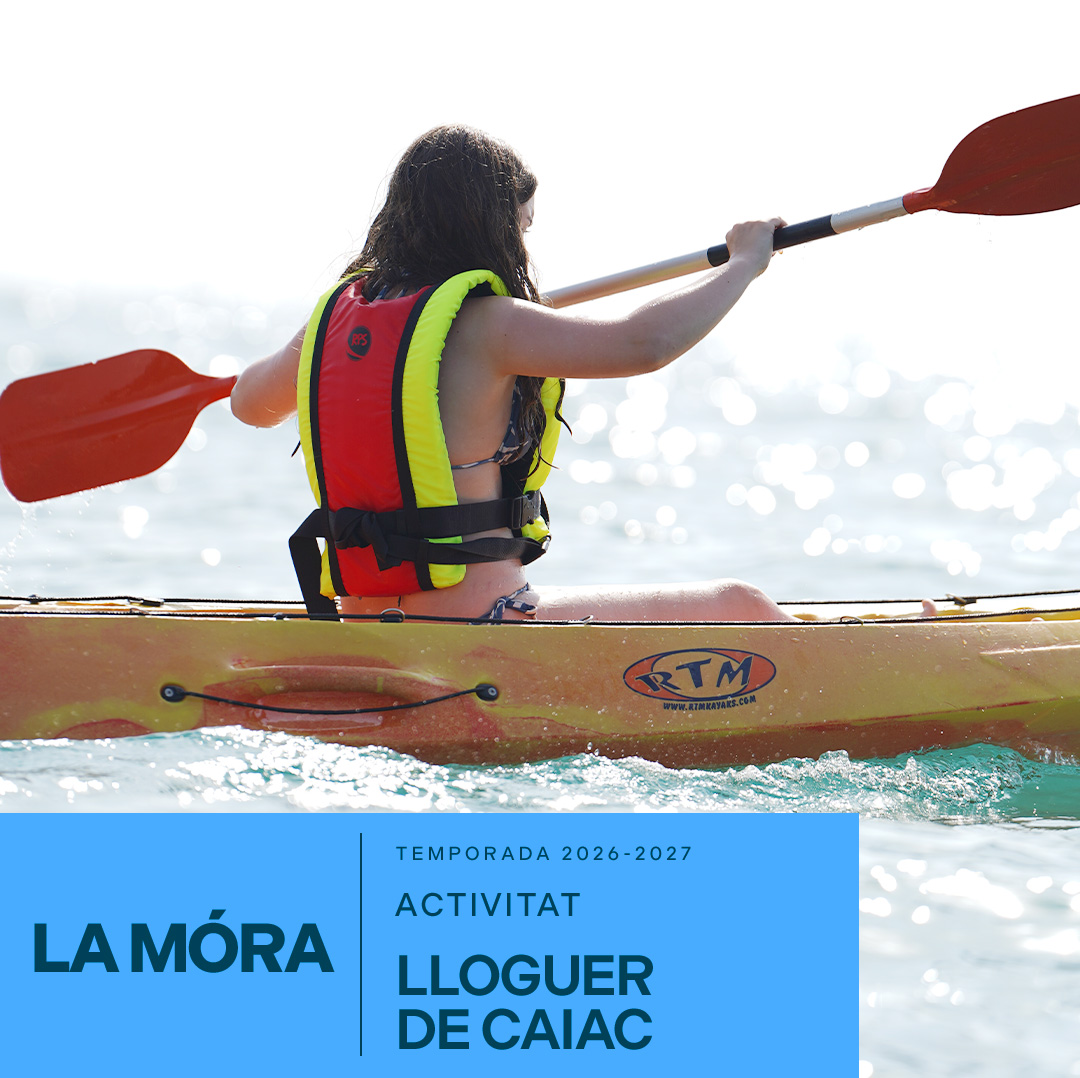 Lloguer de caiac a la Mora